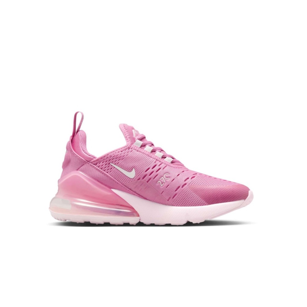 Nike Air Max 270 GS Pink Foam White Pink Rise Womens Size 8.5 Y7